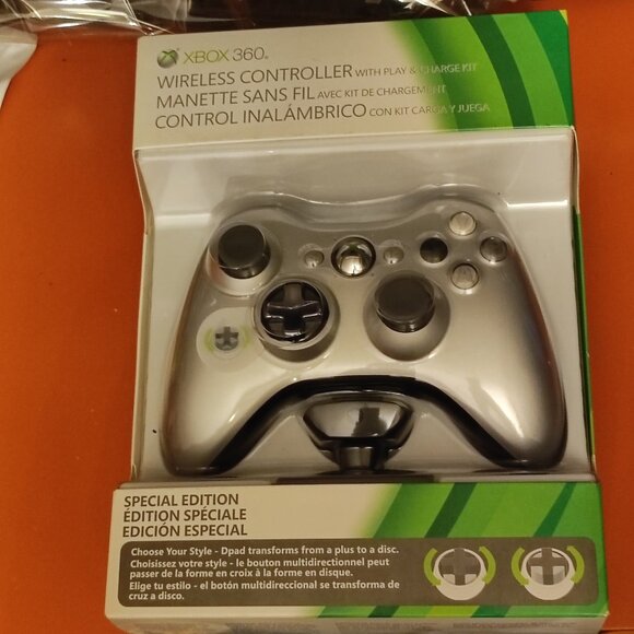 Sealed Microsoft XBOX 360 Wireless Controller Special Edition Play and Charge ki - Picture 1 of 11